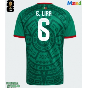 Mexico Erik Lira #6 Replika Hjemmebanetrøje VM 2026 Kortærmet